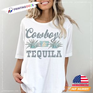 tequila cowboys Vintage Vibe Graphic Tee 2 Printing Ooze