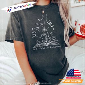 the story of us Shirt, Floral Graphic T Shirt 3 Printing Ooze