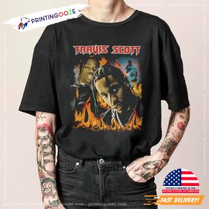 travis scott songs, la flame T shirt