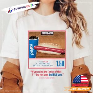 1.50 Costco Hot Dog & Soda Combo Trending Shirt 3