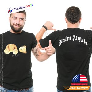 2 Sided palm angels bear shirt 1