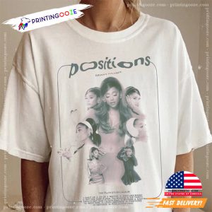 Album positions ariana grande Vintage Collage Tee