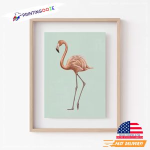Bird flamingo Wall Art Poster 2