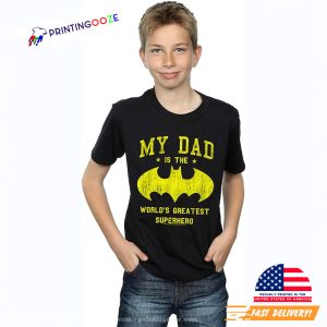 DC Comics My Dad is A Batman T Shirt 1