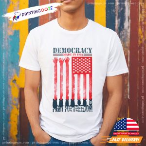 Democracy Made In The USA Essential T Shirt 3