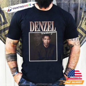 Denzel Washington Basic T shirt 2