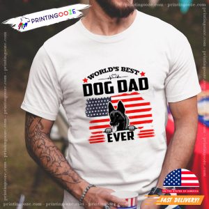 Dog World’s Best dog dad Ever Father’s Day Shirt