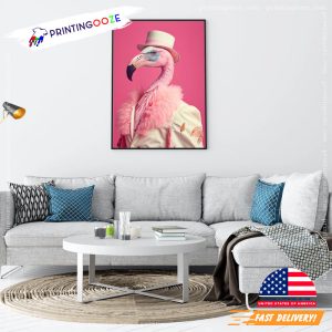 Exquisite Flamingo Art Print Poster 1
