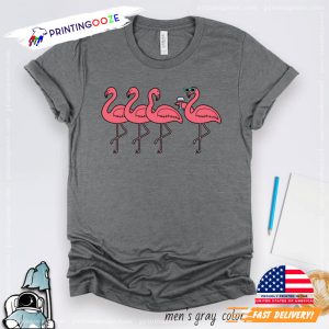 Fancy Flamingo Drink Wine Shirt