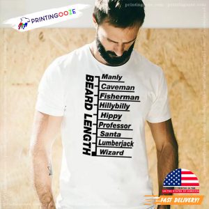 Funny Beard Length Tee