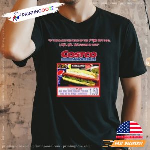 Funny Costco Hot Dog Kirkland Shirt 2