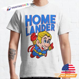 Homelander Mario Style Funny Shirt