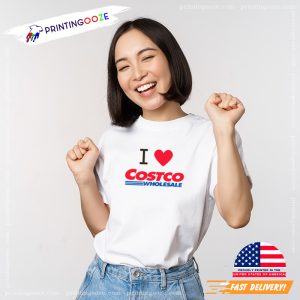 I Love Costco Basic T shirt, Costco Wholesale 1