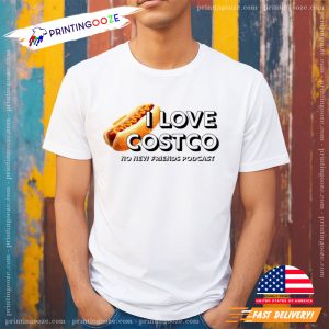 I Love Costco Hot Dog T Shirt, Gift For Costco Food Lover