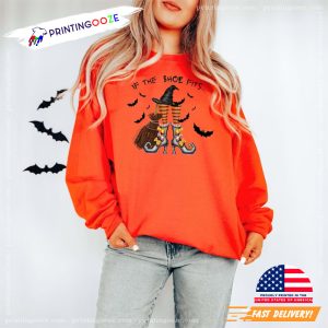 If The Shoe Fits... Happy Halloween, hocus pocus party Shirt 3