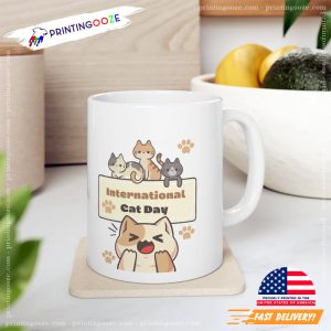 International Cats Day Ceramic Mug 1