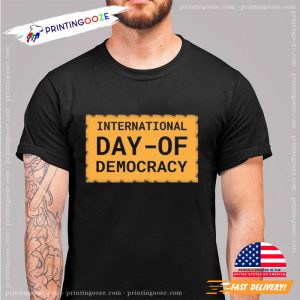 International Day Of Democracy Vintage Shirt 2