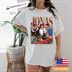 Jonas Five Albums One Night Tour Shirt, the jonas brothers Tee