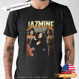 Jazmine Sullivan Rapper Retro Vintage T Shirt 3 Printing Ooze