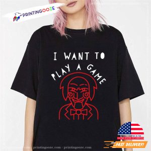 Let's Play A Game saw x Horror Movie 2023 Shirt 1