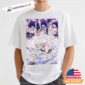 Luffy Gear 5 Anime One Piece Unisex T Shirt 2