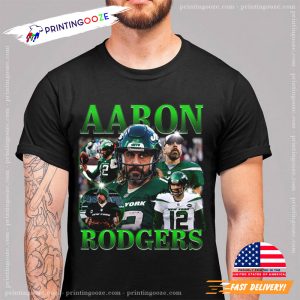 New York Jets Aaron Rodgers T-shirt - Printing Ooze