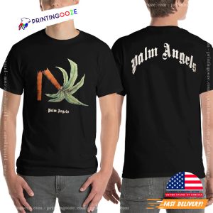 Palm Angels Break Designed 2 Sided Shirt