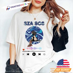 SZA SOS Merch Music Lover Comfort Colors Shirt 1