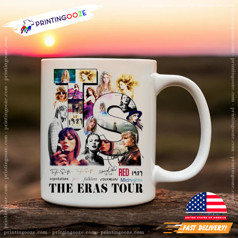 Taylor Swift The Eras Tour Anniversary Signature 2023 Coffee Cup