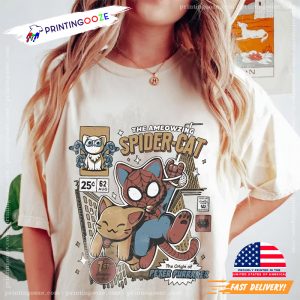 Vintage spiderverse miles The Ameowzing Spider-Cat Comfort Colors Tee