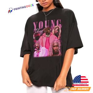 Vintage Style Young Thug Pink Fashionable Merch