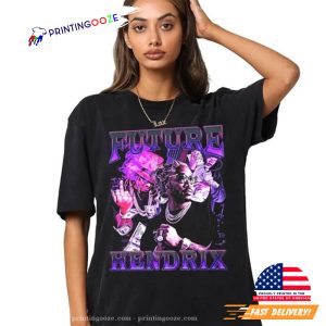 Vintage future hendrix Astronaut Kid Graphic Shirt