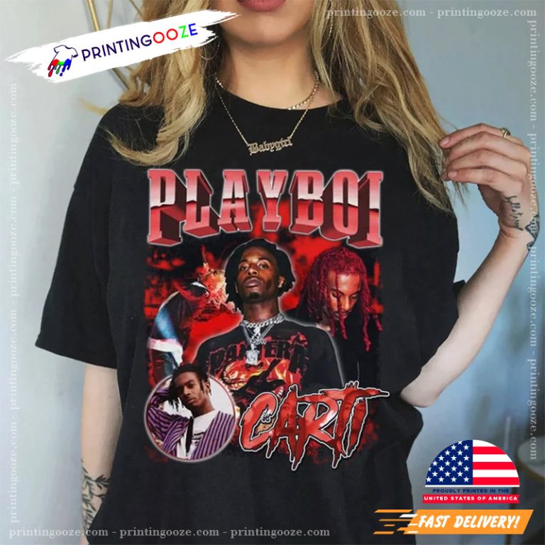 Vintage Playboi Carti 2023 Shirt, Playboi Carti Merch - Unleash Your
