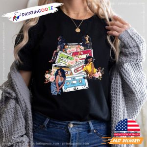 Vintage sza sos merch 2023 Cassette Tee 1