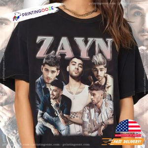 Zayn Vintage 90s Style Graphic Shirt 2