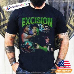 excision dj Vintage 90s Shirt 3