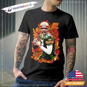 green bay packers rodgers Signature T shirt 3