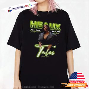 heaux tales, jazmine sullivan concert T shirt 4 Printing Ooze