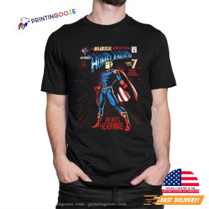 homelander comic The Boy Nevermore Tee 3