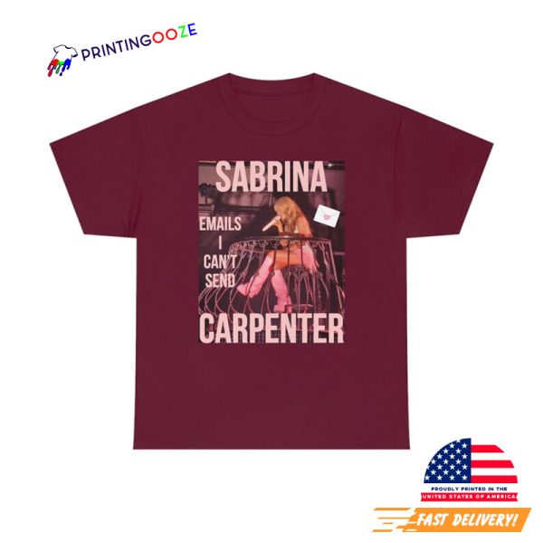 Sabrina Carpenter Tour 2023 Performance Tee For Fan Unleash Your Creativity
