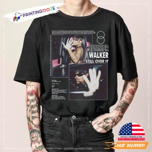 summerwalker concert Still Over It Retro Music Shirt 3