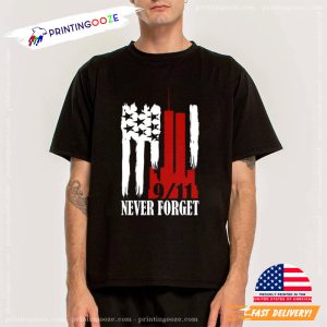 twin towers new york Never Forget Shirt 3