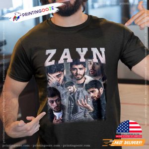 zayn one direction Collage Vnitage Shirt 2