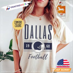 1960 Football Dallas Comfort Colors Tee, dallas cowboys merch