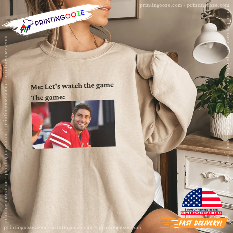 Buy Women's Long Sleeve T-Shirt with Jimmy Garoppolo Print