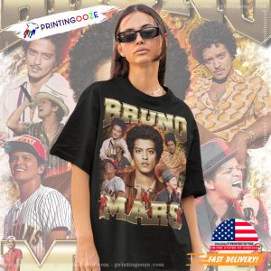 BRUNO MARS Vintage 90s Style Shirt