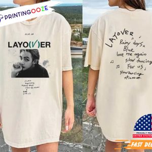 BTS V Layover Album Playlist Comfort Colors Shirt 3