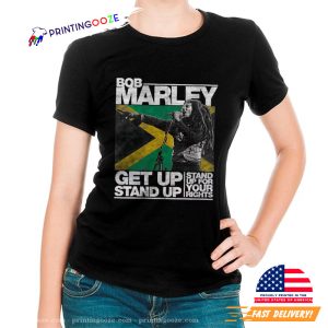 Bob Marley get up stand up For Your Rights Vintage Shirt 1