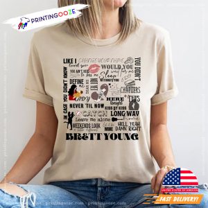 Brett Young T Shirt, thomas rhett concerts 2023 2