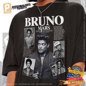 Bruno Mars Concert Collection Fan Shirt